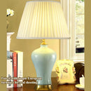 Axyaa Modern Ceramics Table Lamp - LED Nordic Style for Home Living Room Bedroom