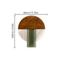 Axyaa Nordic Handmade Round Macrame Tapestry Room Decor for Bedroom Livingroom