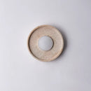Axyaa Yellow Travertine Stone LED Wall Lamp with Pull Chain Switch