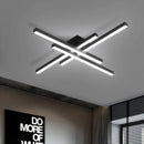 Axyaa Modern Line Ceiling Lamp LED Strip Lights for Living Room Bedroom Kitchen