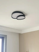 Axyaa Nordic Cobblestone LED Ceiling Lamp: Modern Iron Light for Elegant Home Decoration