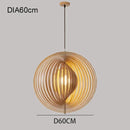 Axyaa Deformation Moon Chandelier: Nordic Style LED Pendant Light