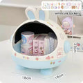 Axyaa Desktop Rabbit Storage Box Organizer for Girls' Accessories & Stationery