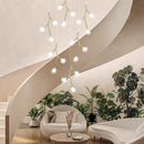 Axyaa Modern LED Pendant Light Chandeliers for Living Room and Dining Room