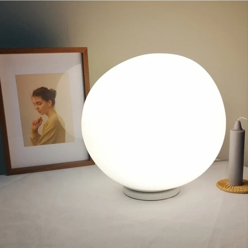 Axyaa Designer Goose Egg LED Floor Lamp for Hotel Bedroom and Outdoor Desk