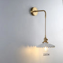 Axyaa Modern Nordic Glass Wall Lights for Bedroom and Hallway