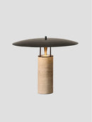 Axyaa Stone Marble Table Lamp, Minimalist Nordic Design for Living Room, Bedroom, Office