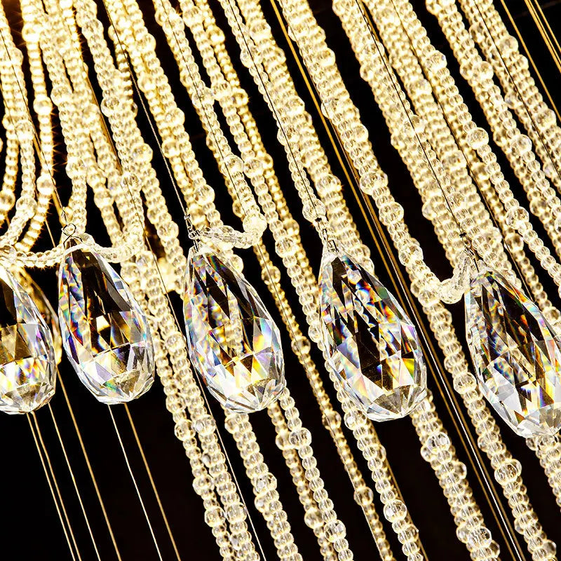 Axyaa Modern LED Chandeliers Living Room Dining Room Hanging Light Fixture