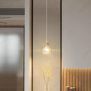 Axyaa LED Cream Glass Chandelier for Full-Spectrum Eye Protection Lighting
