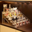 Axyaa Acrylic Desktop Perfume Shelf & Cosmetic Organizer Rack
