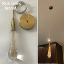Axyaa Crystal Chandelier: Nordic Luxe Pendant Lamp for Bedroom, Dining Room & Bar
