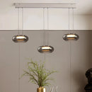 Axyaa Modern Glass Pendant Lamp Chandelier for Bedroom, Living Room, Restaurant, Bar Counter