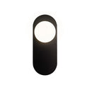 Axyaa Glass Ball LED Wall Sconce for Bedroom Living Room