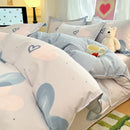 Axyaa Cotton Quilt Cover Single 150x200x230 Small Fresh Print
