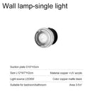 Axyaa Brass LED Wall Sconces Tricolors Bedroom Bathroom Lighting