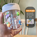 Axyaa Kids' Big Belly Straw Cup - Cute Portable High Value Water Mug Gift