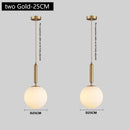 Axyaa Modern Nordic Glass Pendant Light