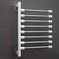 Axyaa Stainless Steel Wall Shelf & Towel Rack Bathroom Kitchen Organizers Storage Shelf