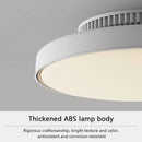 Axyaa LED Bladeless Ceiling Fan Light 6-speed DC Remote Dimming Air circulation Fan