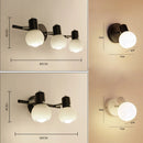 Axyaa Rotatable LED Wall Sconces: Modern Mirror Light for Living Room and Bathroom