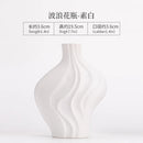 Axyaa Wave Ceramic Vase for Home Decor & Wedding Flower Arrangement