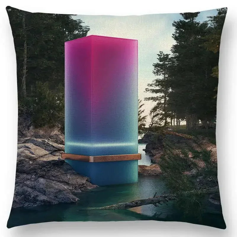 Vivid Axyaa 3D Print Spar Metal Sofa Cushion Cover Suite