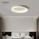 Modern Round LED Ceiling Light for Bedroom by Axyaa - Minimalist Nordic Design for Living Room