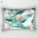 Axyaa Bohemian Plant Leaf Pillowcase for Home Decor 30*50