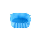 Axyaa Square Silicone Air Fryer Basket - High Temp Resistant, Reusable & Easy to Clean