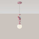 Axyaa Modern Minimalist Kids Room Pendant Light for High-end Bedroom Decor