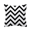 Axyaa Geometry Polyester Cushion Cover 45x45, Decorative Sofa Pillowcase Blue Yellow Black Home Décor