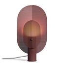 Axyaa Minimalist Grid Table Lamp - Iron Mesh Studio Desk LED Lighting