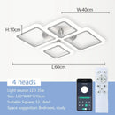 Axyaa Geometric Acrylic Ceiling Light: Modern Nordic Style for Living Room & Bedroom