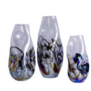 Axyaa Gradient Glass Vase for Floral Arrangements and Home Decor