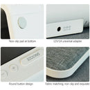 Axyaa ABS Bedroom Lamp Clock for Home/Office Holiday Decor USB Plug