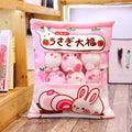 Axyaa Snack Bag Pillow Bunny Bunny Dinosaur Penguin Cherry Blossom Mini Ornaments