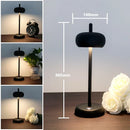 Axyaa Rechargeable LED Circular Table Lamp - Portable Home Decoration Lighting