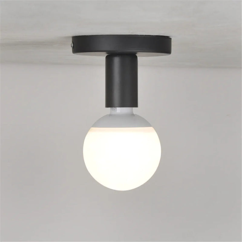 Axyaa Industrial Metal Ceiling Light for Living Room Bedroom Dining Room