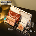 Axyaa Acrylic Makeup Organizer: Nail Polish, Lipstick, Eye shadow, Blush & Cosmetics Display