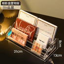 Axyaa Acrylic Makeup Organizer: Nail Polish, Lipstick, Eye shadow, Blush & Cosmetics Display