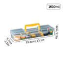 Axyaa Transparent Tool Storage Box - Portable Organizer for Dustproof Tools