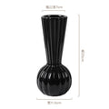 Axyaa Ceramic Small Vase: High-end Red Wedding Gift & New Year's Eve Decoration