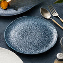 Axyaa Ceramic Steak Plate: Elegant Western-style Tableware for Home, Hotel & Restaurant Dining