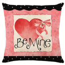 Axyaa Little Angel Love Arrow Pillowcase: Home Room Sofa Cushion Cover Gift