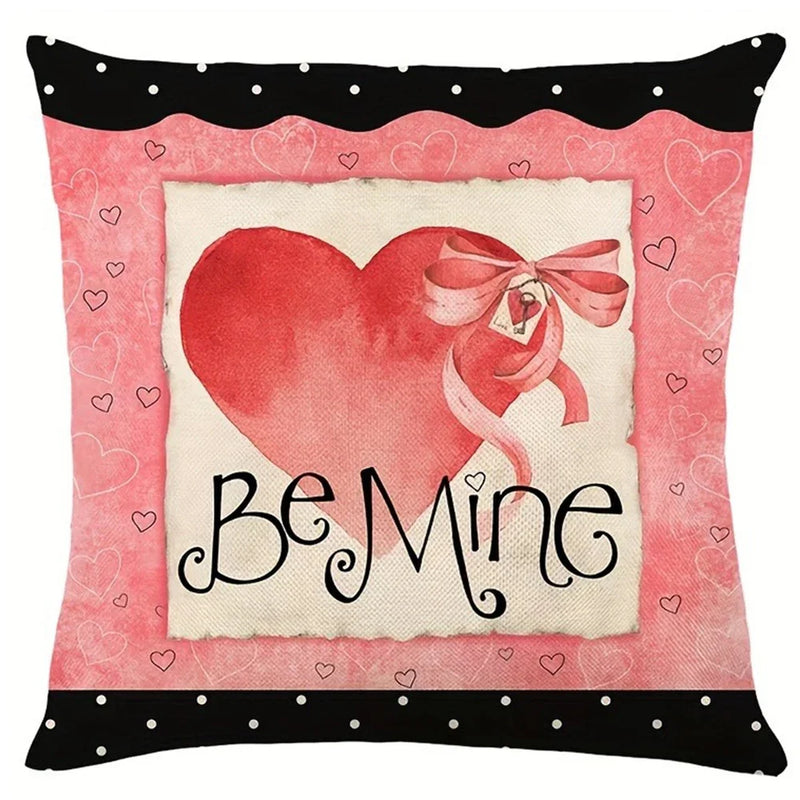 Axyaa Little Angel Love Arrow Pillowcase: Home Room Sofa Cushion Cover Gift