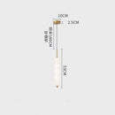 Axyaa White Glass LED Chandelier for Modern Minimalist Indoor Lighting