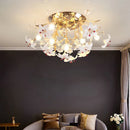 Axyaa Modern LED Pendant Chandeliers for Living Room - Indoor Staircase Lighting