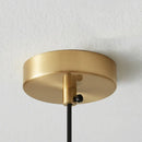 Copper Bedroom Dining Room Pendant Light by Axyaa - Elegant Chandelier for Room Decor