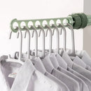 Axyaa Travel Clothes Hanger: Portable Window Frame Drying Rack, Wall Mounted Space Saving