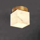 Axyaa Golden Brass LED Ceiling Light for Luxurious Spaces